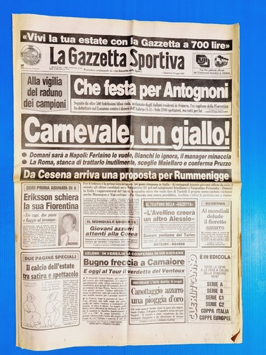 Gazzetta dello sport - 19, luglio