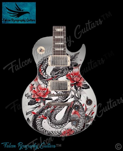 Chitarra elettrica fatta - , a