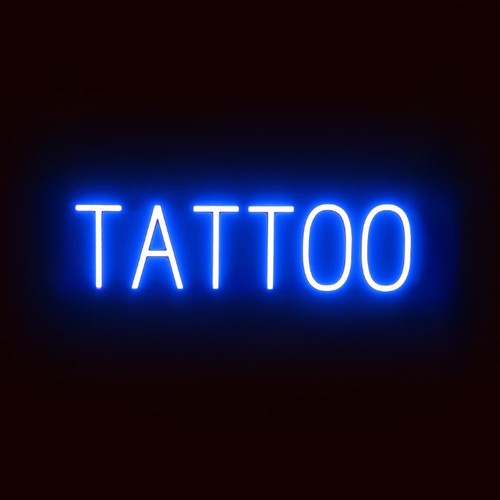 Tatuaggio flex insegna - tatuaggio,
