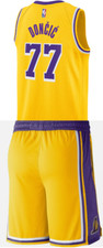 COMPLETO DA COLLEZIONE BAMBINO(8-14 ANNI)-BASKET-LOS ANGELES LAKERS-LUKA DONCIC