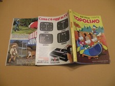 TOPOLINO N° 1201 ORIGINALE MONDADORI DISNEY OTTIMO 1978 BOLLINI+INSERTO BIG JIM