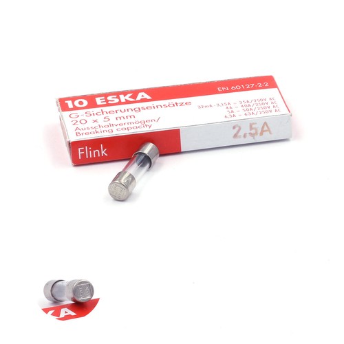 Fusible verre 5x20 rapide - fusible,