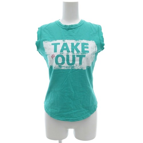 Shirt smanicata verde - smanicata,