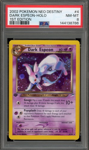 Pokemon dark espeon - espeon, neo