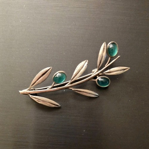 Spilla argento anni 60 - in, '60