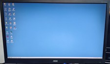 * Aoc E2275swj Led Monitor 22" Full Hd Vga Dvi Hdmi Vesa Schermo