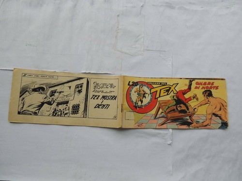 Tex striscia originale - originale, serie