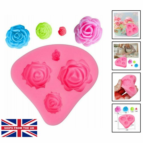 Stampo silicone fiori - in, 4