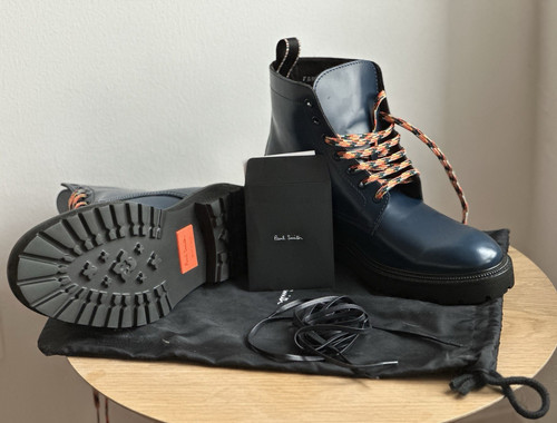 Stivaletti paul smith blu - stivaletti,