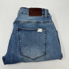 Jeans blu Barbell uomo 32 x33 lavaggio chiaro design 5 tasche