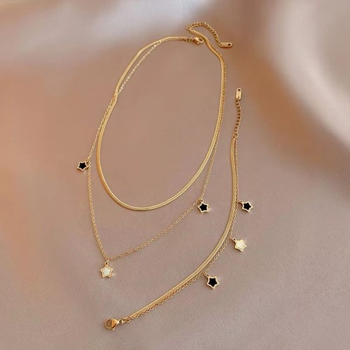 Collana multistrato colore - , oro