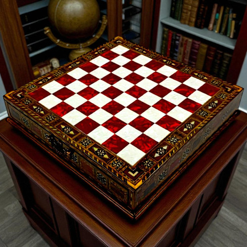 Scacchiera legno 3 - scacchiera,