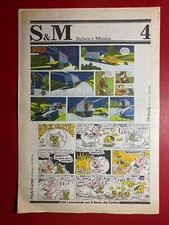 S&M STRISCE E MUSICA n.4 Resto Carlino Anni '80 Fumetti BONVI JACOVITTI DIABOLIK