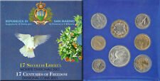 SAN MARINO 2001 - SERIE DIVISIONALE 7 MONETE IN LIRE