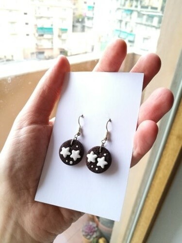 Orecchini pan stelle in - orecchini,