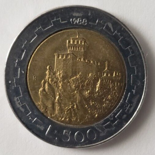 1988 500 lire - 500,