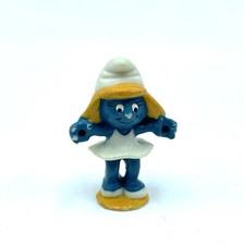 1983# Kinder PUFFO PUFFETTA SMURFETTE SMURFS collezione puffi olimpici RARA#[JT]