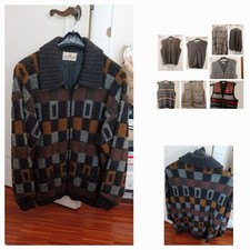 1 Maglione Lana con cerniera,5 Gilet lana , 1 Gilet Multitasche, 2 Camicie. uomo