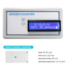 Contatore Geiger con manico portatile GMV2 rilevatore di radiazioni nucleari assemblato