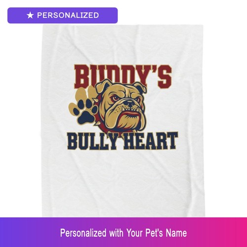Coperta bulldog pet lover - coperta,