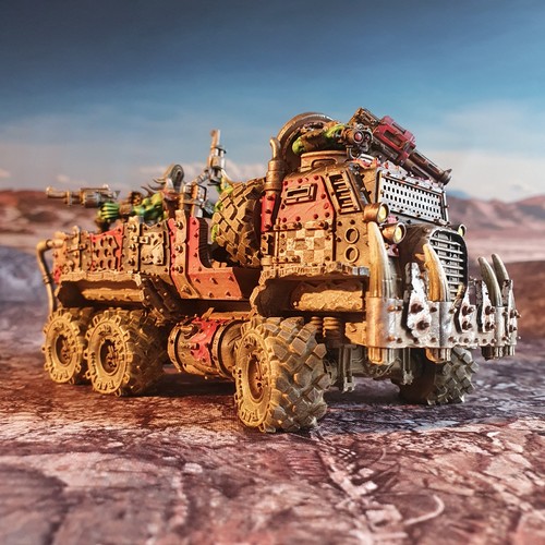 Carro saccheggiato camion