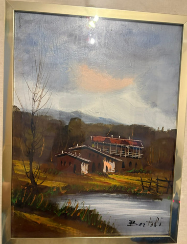Quadro del pittore bertoli - quadro,