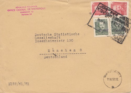 Polonia 1951 ufficio - 1951:,