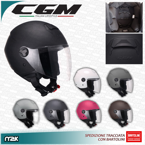 Casco cgm jet omologato - casco,