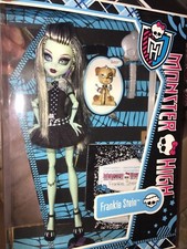 Monster High, Bambola  FRANKIE STEIN   con Cagnolino   1 Wave