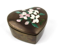 Scatola Portagioie in Ottone a