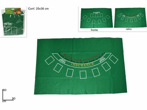Tappeto tavolo verde poker - tavolo,