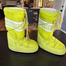 Moon boot green unisex snow - boot,