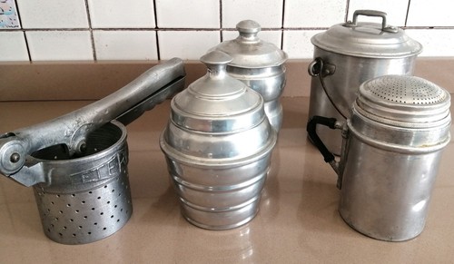 Set contenitori alluminio - set,
