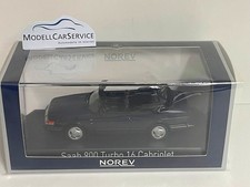 Norev 1/43: 810044 Saab 900 Turbo 16 Cabriolet (1992), blu scuro. - RARITÀ