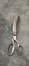VECCHIA ANTICA FORBICE DA  SARTO SARTA  IN FERRO CUCITO VINTAGE ANCRE