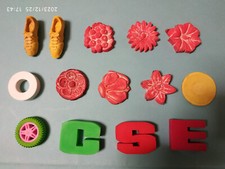 LOTT0 14 GOMMINE MULINO BIANCO ANNI 90 SORPRESINE GADGET barilla VINTAGE