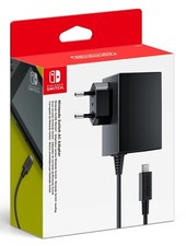 NINTENDO SWITCH CARICABATTERIA ORIGINALE ADAPTER CARICATORE 