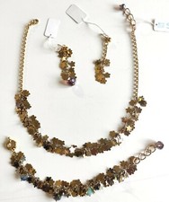 PARURE COLLANA BRACCIALE