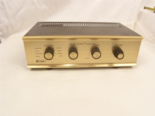 Amplificatore valvolare stereo
