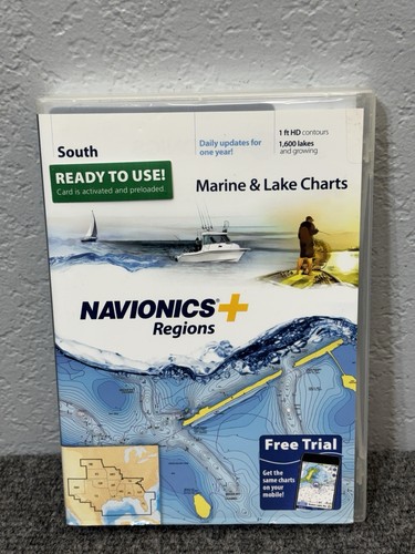 Navionics plus regioni - regioni, south