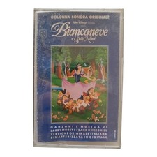 *HH* Musicassetta Walt Disney Biancaneve Sette Nani Morey Cassetta Musica Tape
