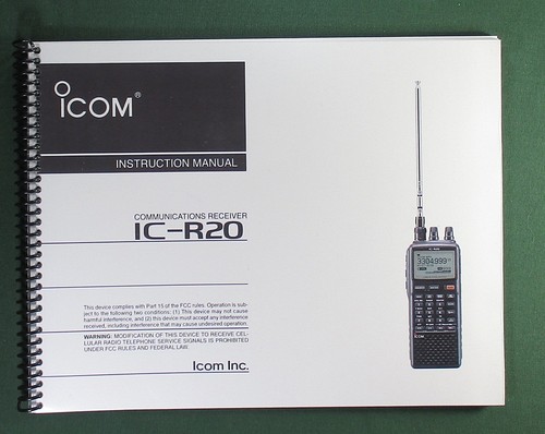 Icom r20 manuale - manuale, istruzioni