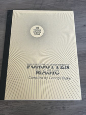 George Blake Forgotten Magic 103 Tricks Stunts Gags 1972 Book Puzzle Magician