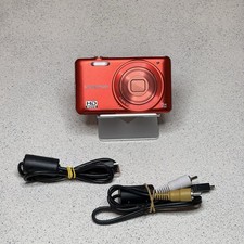 Olympus Digital Camera VG-160 14MP HD RED Works Ships Fast!!!