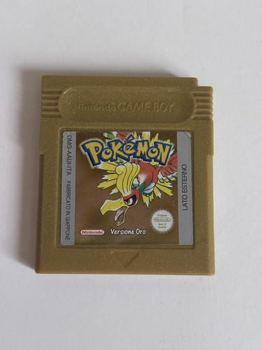 Pokemon versione oro game boy - oro,