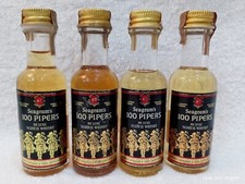 1x Mignon 100 Pipers Seagram's De Luxe Scotch whisky 28 cc 43% import N.P.T