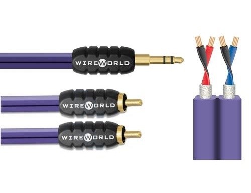Wireworld pulse minijack rca - minijack, /