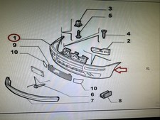 Paraurti Anteriore Punto 188 Sporting Elx 735278786