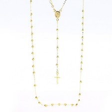 Collana Unisex Rosario Oro 18