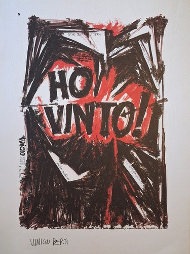 Vinicio berti litografia - vinicio,
